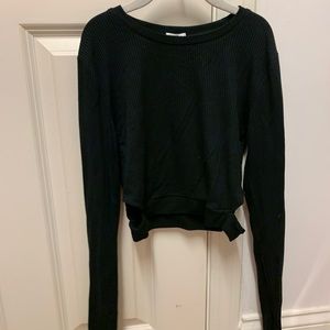 Garage Black Top Cut Sides